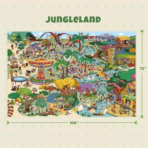 Wild Jungle, detail view