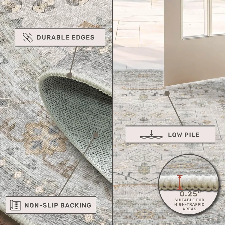 Light Gray / Sage, detail view